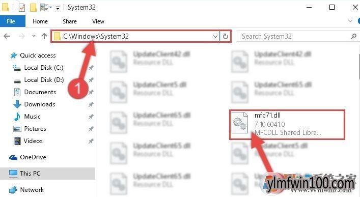 win10ϵͳûҵmfc71.dllĴ