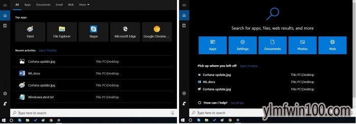 ΢MSDNٷWin101809 Cortana˸ ȫUI