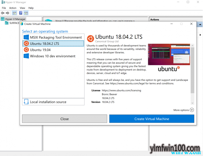 ѿWindows 10 Hyper-VɰװUbuntu