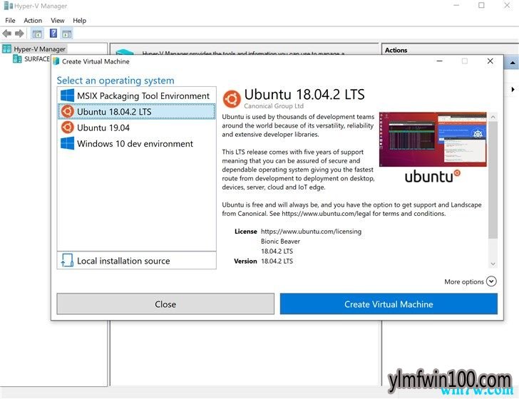 Win10ϵͳװUbuntuʹHyper-V